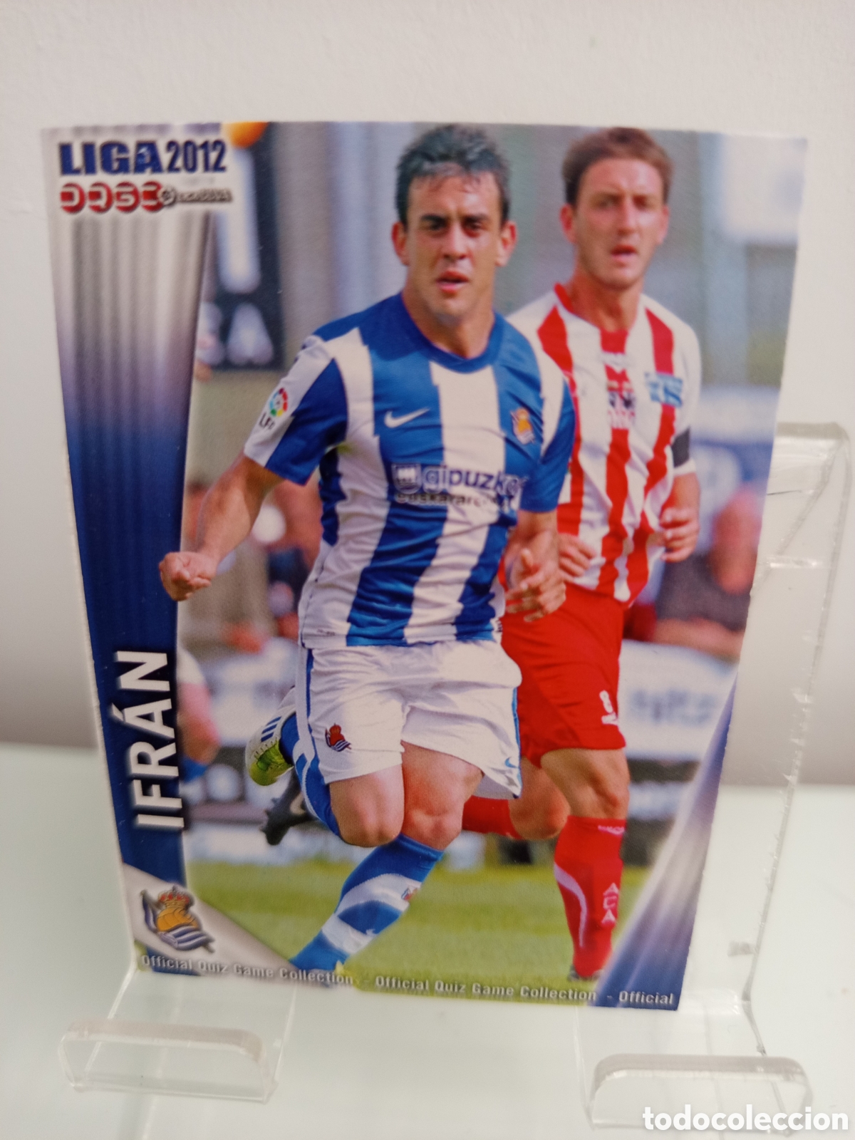 Cromos de F&uacute;tbol: ❇️ CROMO CARD ⚽ IFR&Aacute;N REAL SOCIEDAD FICHAS LIGA QUIZ 11 12 2011 2012 MUNDICROMO ❇️