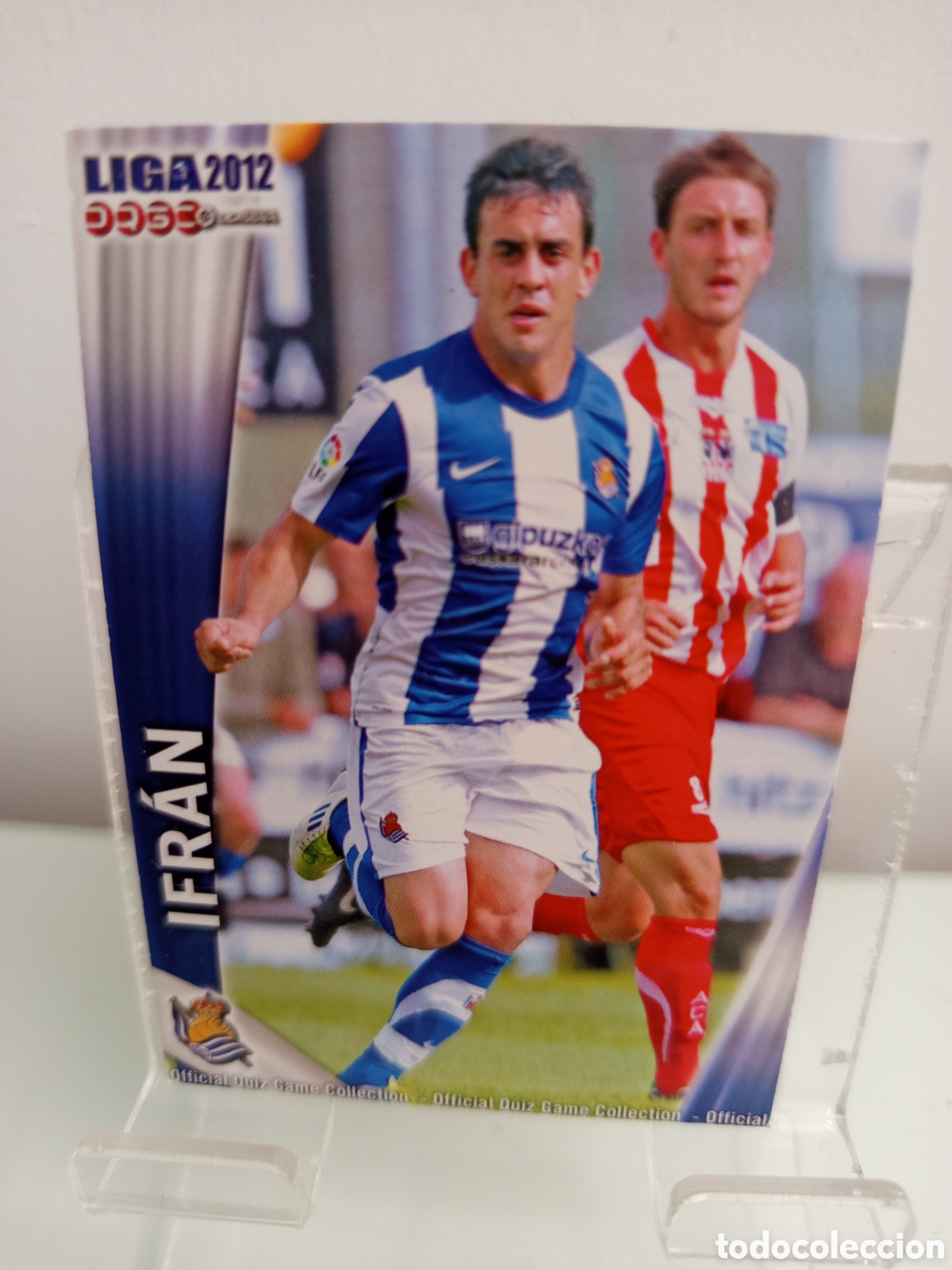 Cromos de F&uacute;tbol: ❇️ CROMO CARD ⚽ IFR&Aacute;N REAL SOCIEDAD FICHAS LIGA QUIZ 11 12 2011 2012 MUNDICROMO ❇️