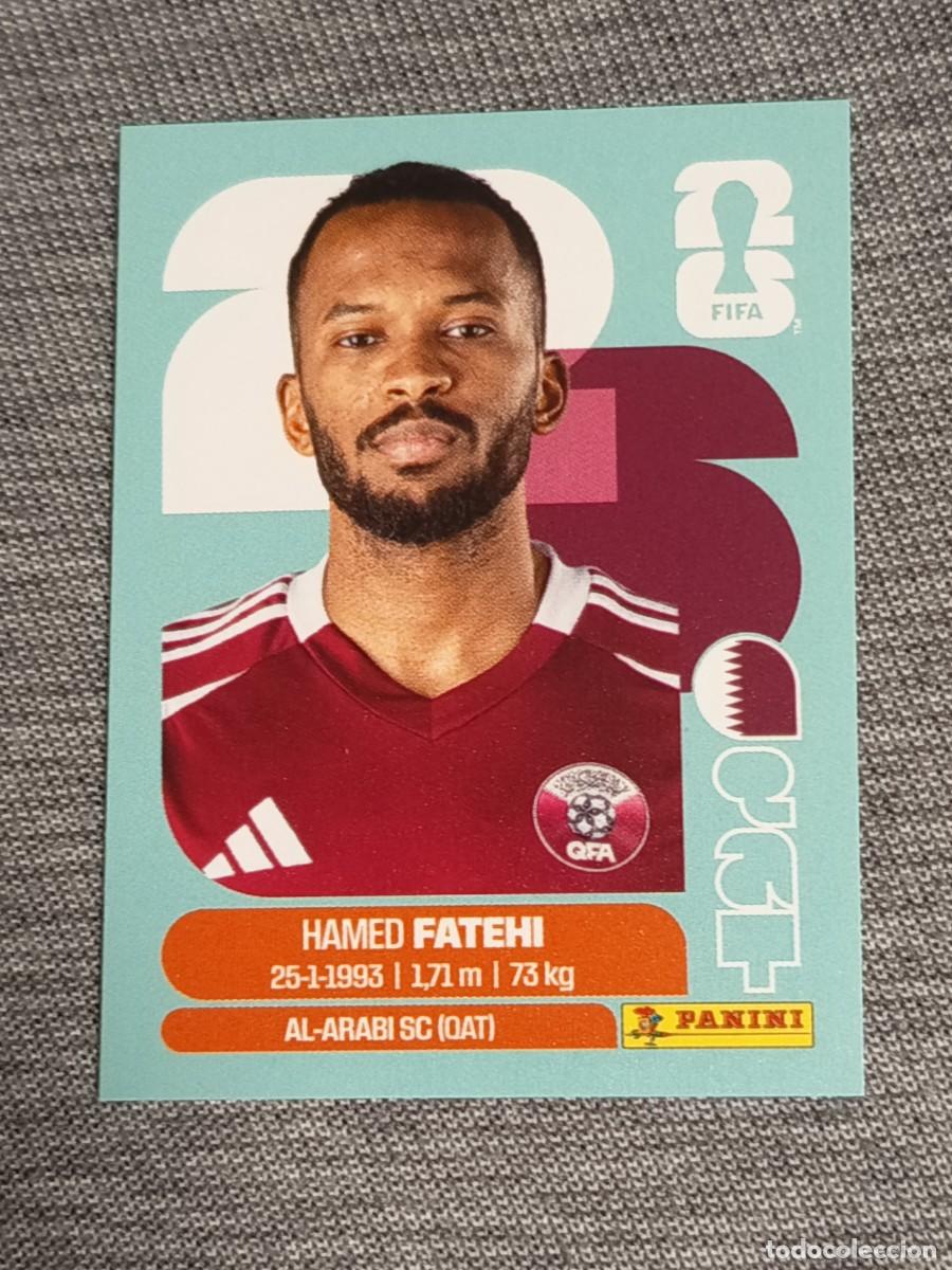 Cromos de F&uacute;tbol: FATEHI QAT 12 STICKER MUNDIAL 2026 PANINI FIFA WORLD CUP NUEVO