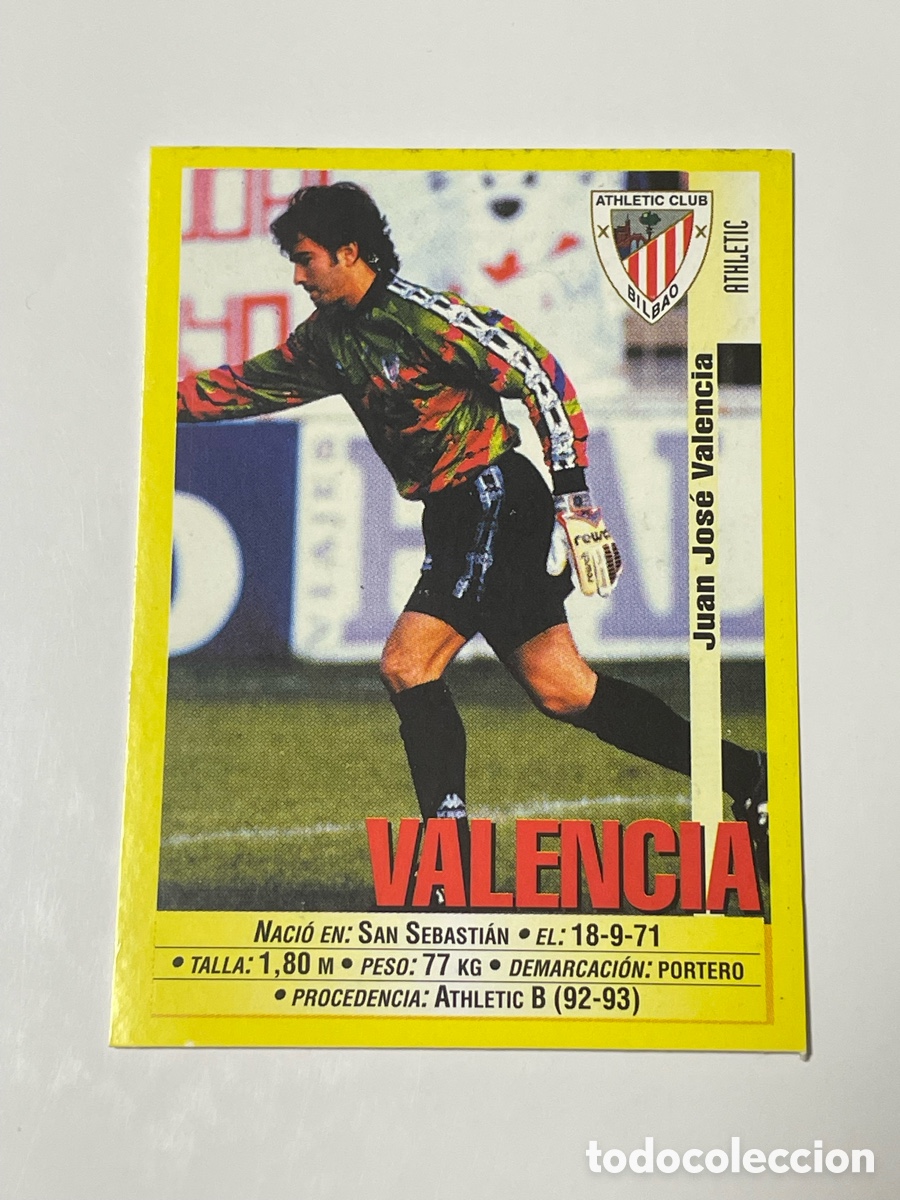 Cromos de F&uacute;tbol: Juanjo Valencia Athletic de Bilbao Panini 1999/2000 #152