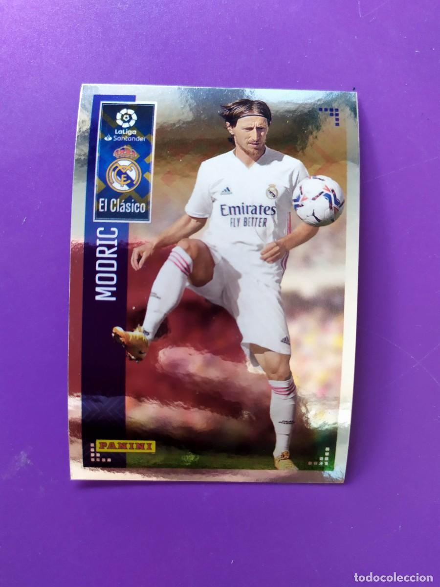 Cromos de F&uacute;tbol: 408 LUKA MODRIC REAL MADRID EL CL&Aacute;SICO LIGA ESTE PANINI EDICION SUDAMERICA 2020 2021 20 21 NUEVO