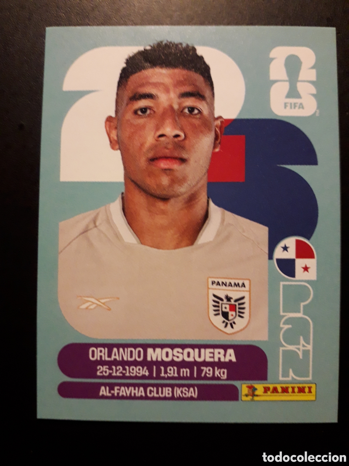 Cromos de F&uacute;tbol: MOSQUERA PANAM&Aacute; PAN 2 MUNDIAL F&Uacute;TBOL 2026 FIFA WORLD CUP PANINI SIN PEGAR PEDIDO M&Iacute;NIMO 3&euro;.