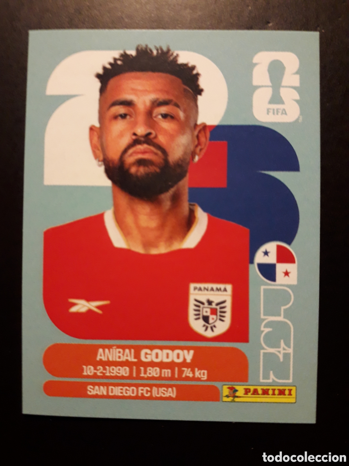 Cromos de F&uacute;tbol: GODOY PANAM&Aacute; PAN 11 MUNDIAL F&Uacute;TBOL 2026 FIFA WORLD CUP PANINI SIN PEGAR PEDIDO M&Iacute;NIMO 3&euro;