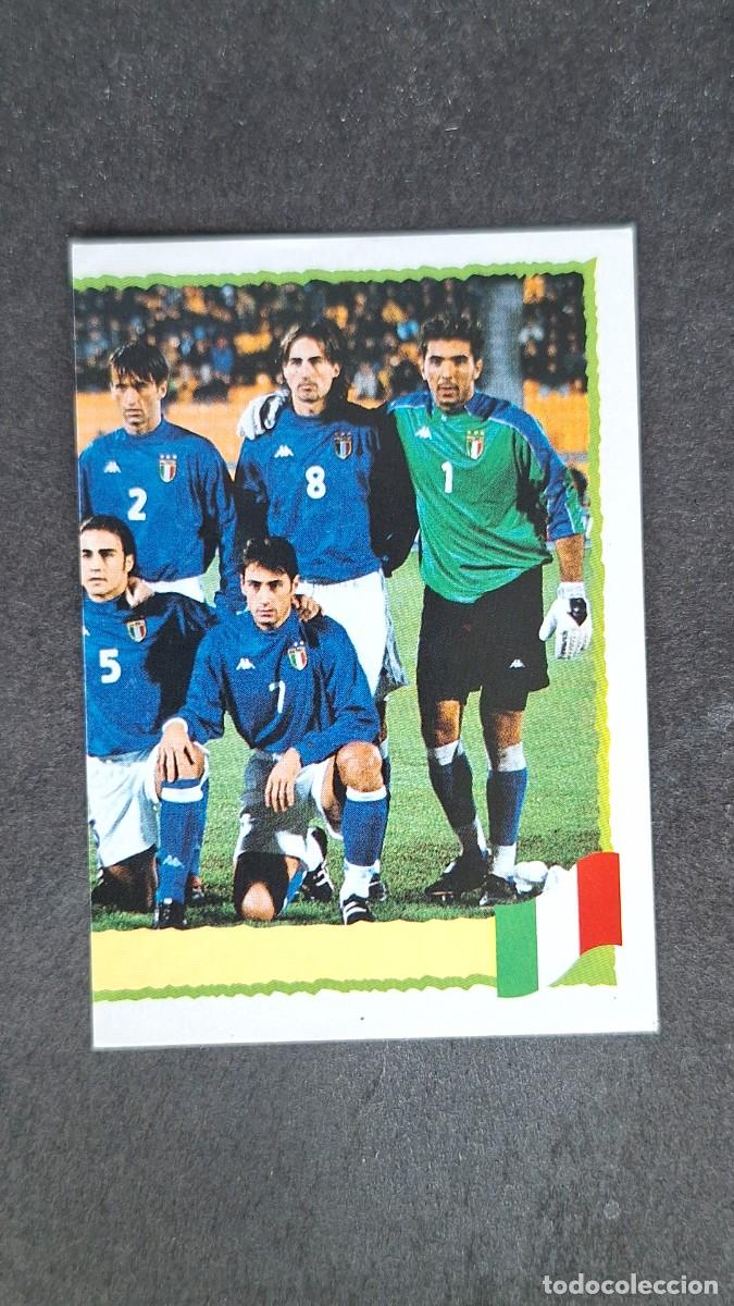 Cromos de F&uacute;tbol: L1 EQUIPO SELECCION ITALIA 166 PANINI EUROCOPA 2000 NUNCA PEGADO SIN PEGAR