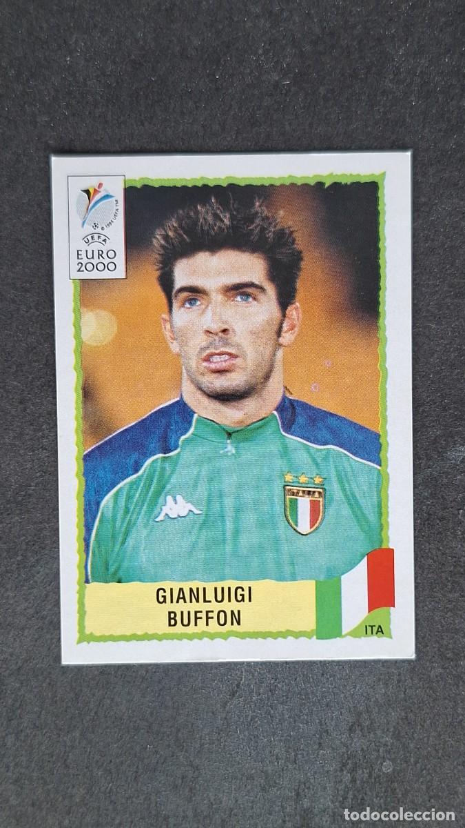 Cromos de F&uacute;tbol: L1 GIUANLUIGI BUFFON SELECCION ITALIA 167 PANINI EUROCOPA 2000 NUNCA PEGADO SIN PEGAR