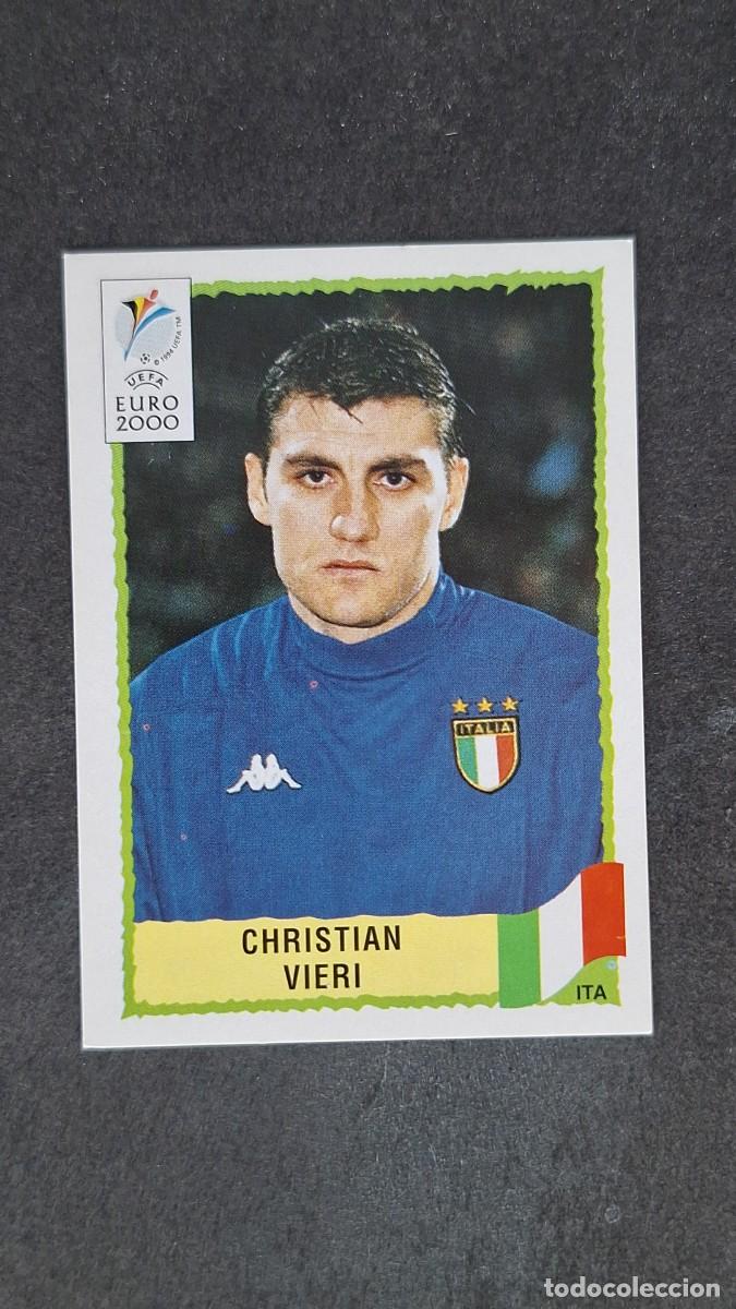 Football Stickers: L1 CHRISTIAN VIERI SELECCION ITALIA 183 PANINI EUROCOPA 2000 NUNCA PEGADO SIN PEGAR