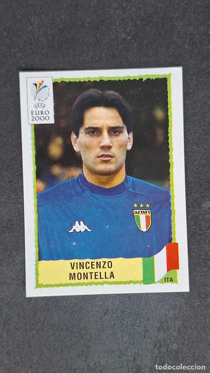 Football Stickers: L1 VINCENZO MONTELLA SELECCION ITALIA 185 PANINI EUROCOPA 2000 NUNCA PEGADO SIN PEGAR