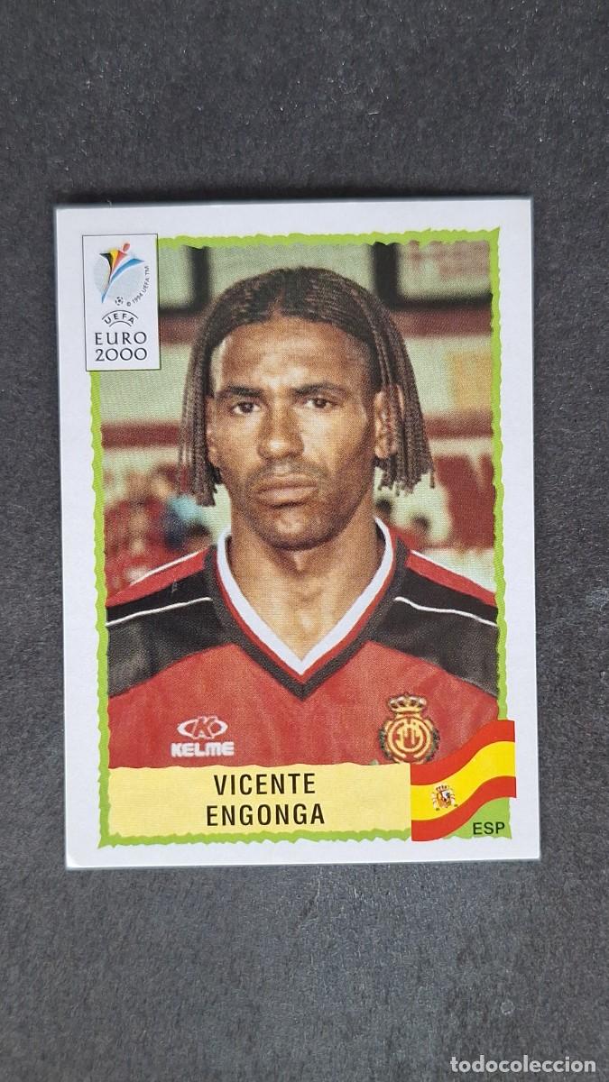 Football Stickers: L1 VICENTE ENGONGA SELECCION ESPA&Ntilde;A 198 PANINI EUROCOPA 2000 NUNCA PEGADO SIN PEGAR