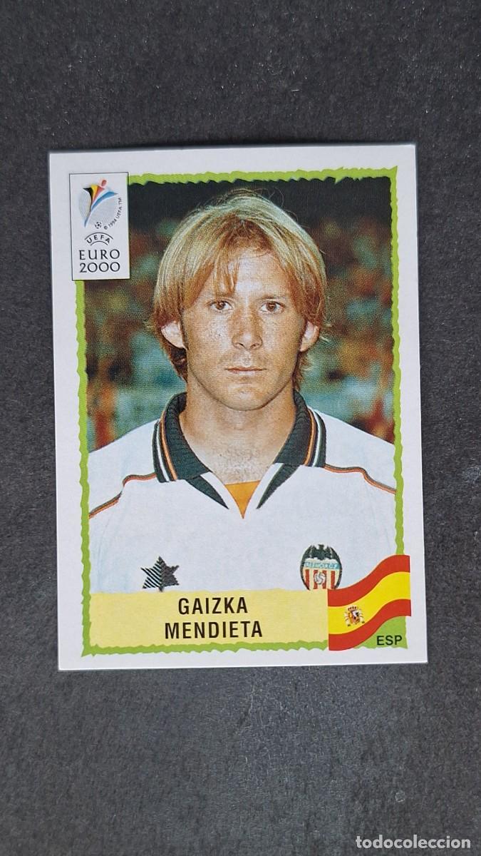 Football Stickers: L1 GAIZKA MENDIETA SELECCION ESPA&Ntilde;A 199 PANINI EUROCOPA 2000 NUNCA PEGADO SIN PEGAR