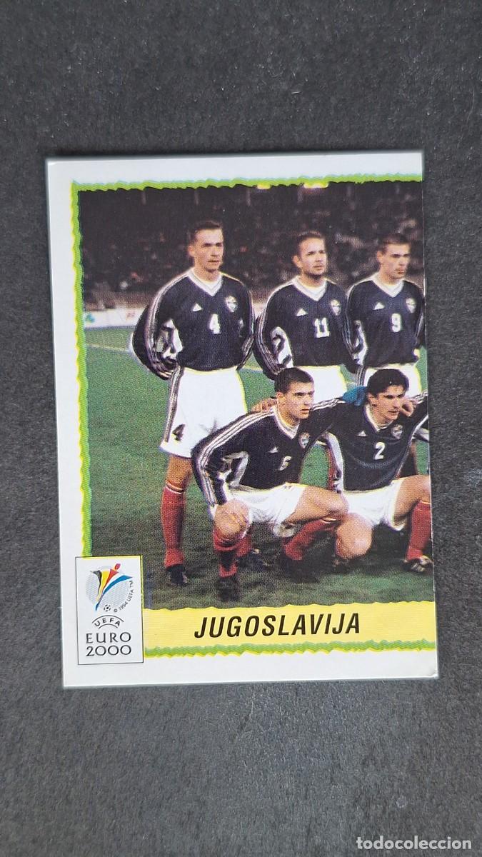 Cromos de F&uacute;tbol: L1 EQUIPO SELECCION YUGOSLAVIA 211 PANINI EUROCOPA 2000 NUNCA PEGADO SIN PEGAR