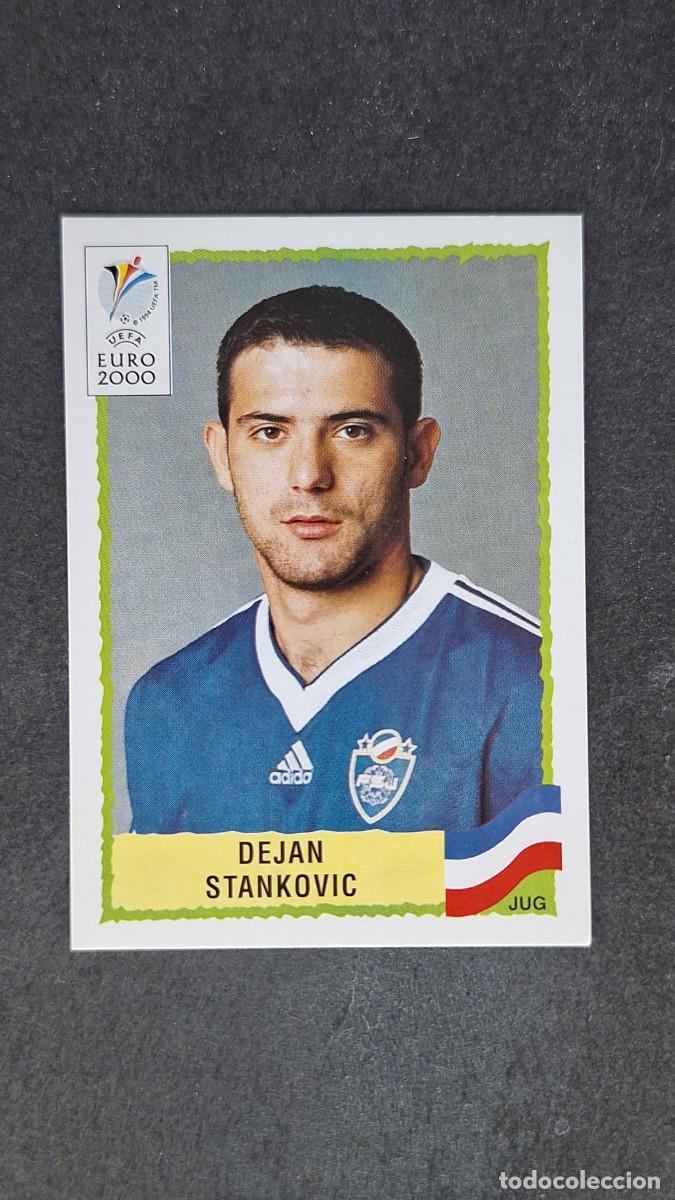 Cromos de F&uacute;tbol: L1 DEJAN STANKOVIC SELECCION YUGOSLAVIA 224 PANINI EUROCOPA 2000 NUNCA PEGADO SIN PEGAR