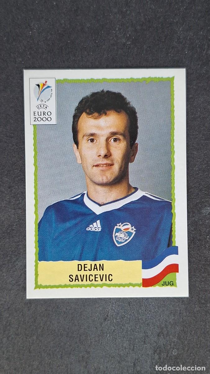 Cromos de F&uacute;tbol: L1 DEJAN SAVICEVIC SELECCION YUGOSLAVIA 228 PANINI EUROCOPA 2000 NUNCA PEGADO SIN PEGAR