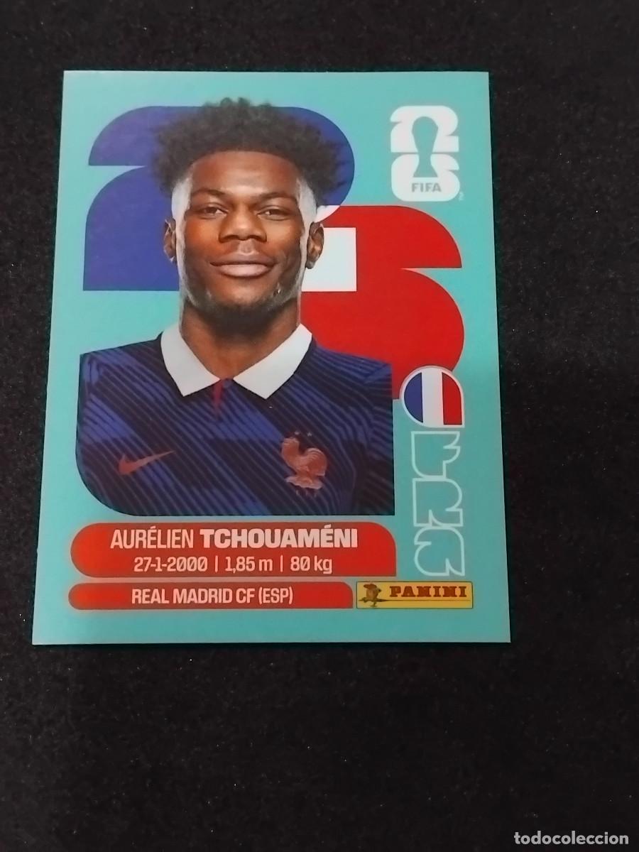 Football Stickers: TCHOUAMENI FRA 9 - FRANCIA - PANINI FIFA WORLD CUP 2026 - MUNDIAL 2026 STICKER WORLD CUP 26 FRANCE