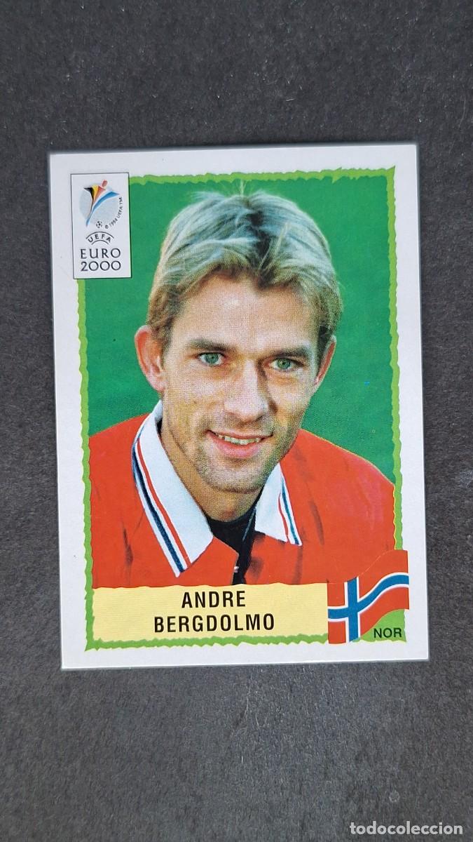 Football Stickers: L1 ANDRE BERGDOLMO SELECCION NORUEGA 238 PANINI EUROCOPA 2000 NUNCA PEGADO SIN PEGAR