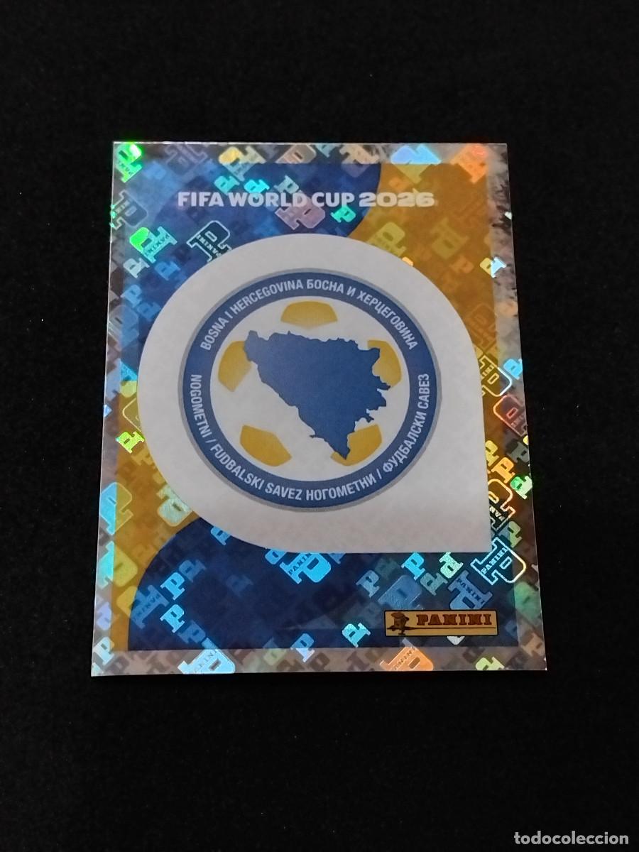 Football Stickers: ESCUDO DE BOSNIA BIH 1 - PANINI FIFA WORLD CUP 2026 - MUNDIAL 2026 STICKER WORLD CUP 26