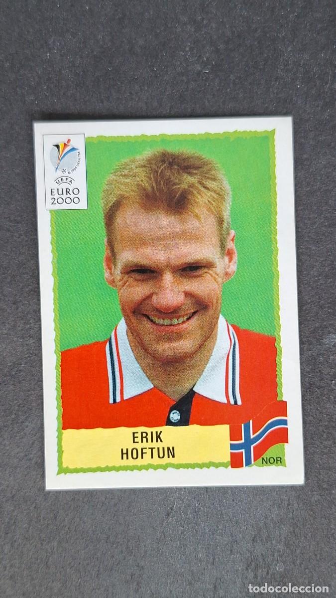 Football Stickers: L1 ERIK HOFTUN SELECCION NORUEGA 240 PANINI EUROCOPA 2000 NUNCA PEGADO SIN PEGAR