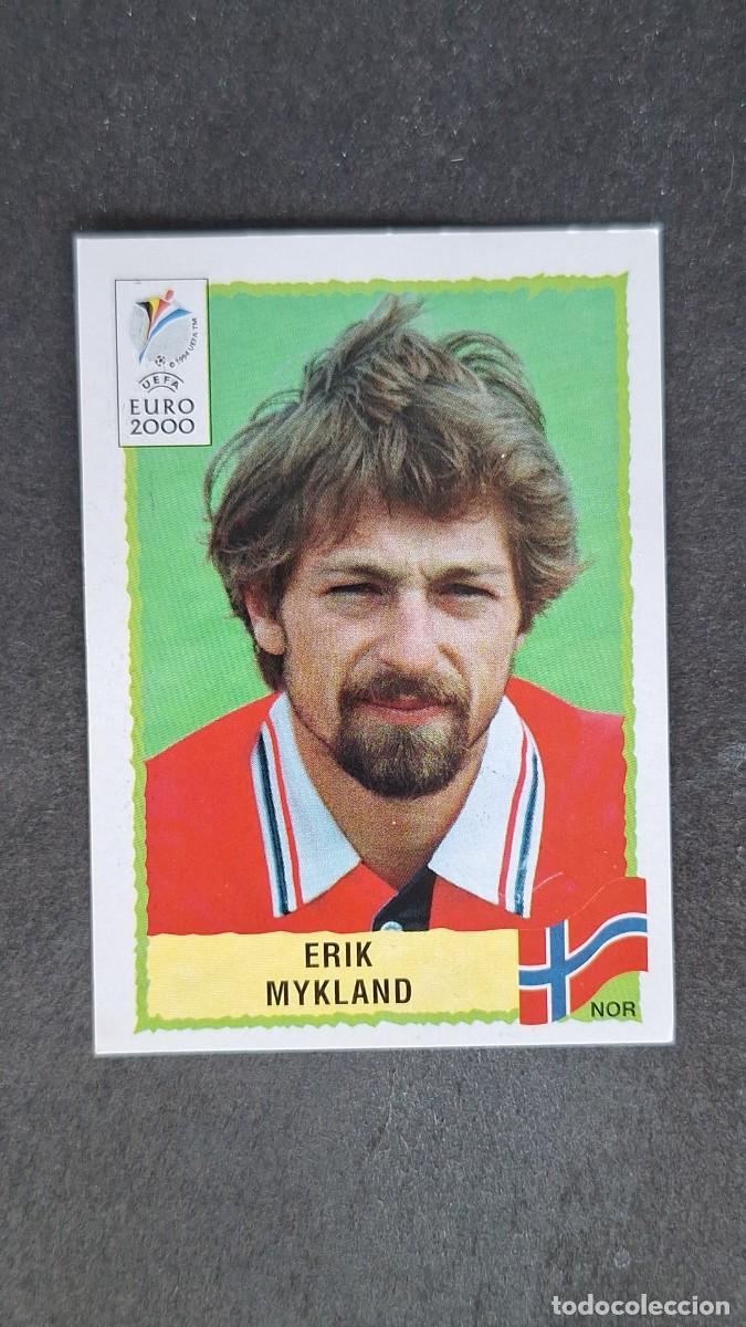 Football Stickers: L1 ERIK MYKLAND SELECCION NORUEGA 242 PANINI EUROCOPA 2000 NUNCA PEGADO SIN PEGAR