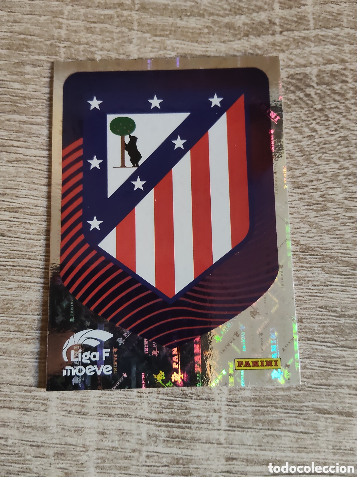 Football Stickers: Panini liga F moeve 2025 2026 25 26 42 escudo Atl&eacute;tico de Madrid