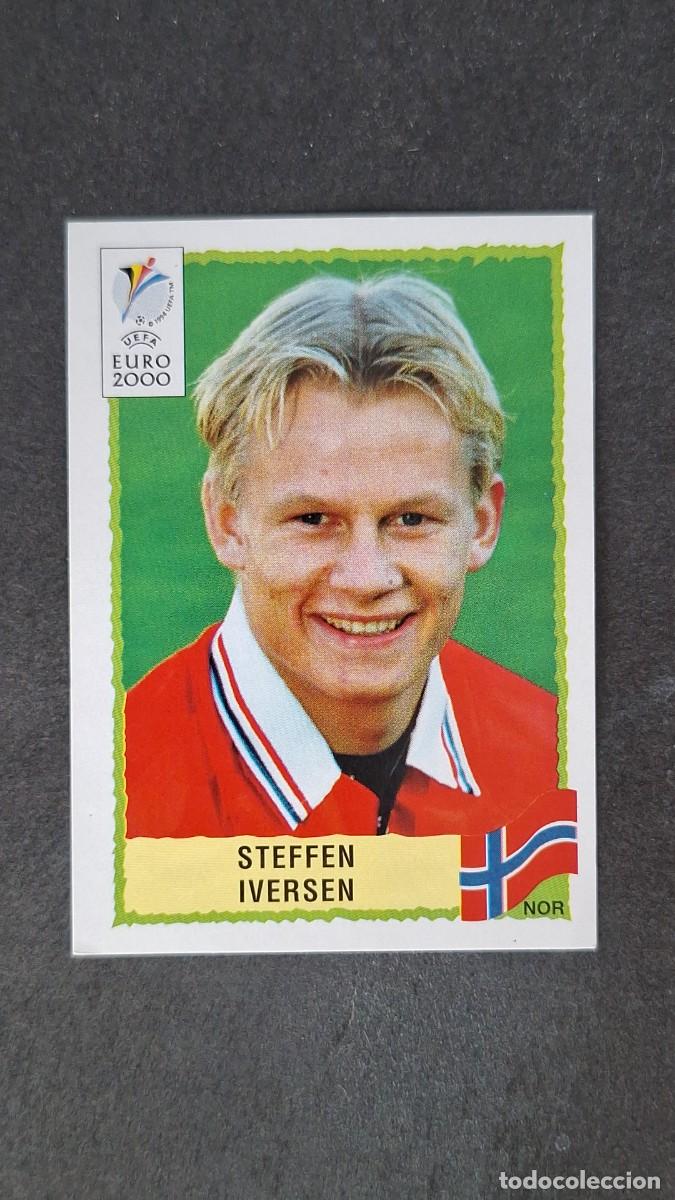 Cromos de F&uacute;tbol: L1 STEFFEN IVERSEN SELECCION NORUEGA 247 PANINI EUROCOPA 2000 NUNCA PEGADO SIN PEGAR