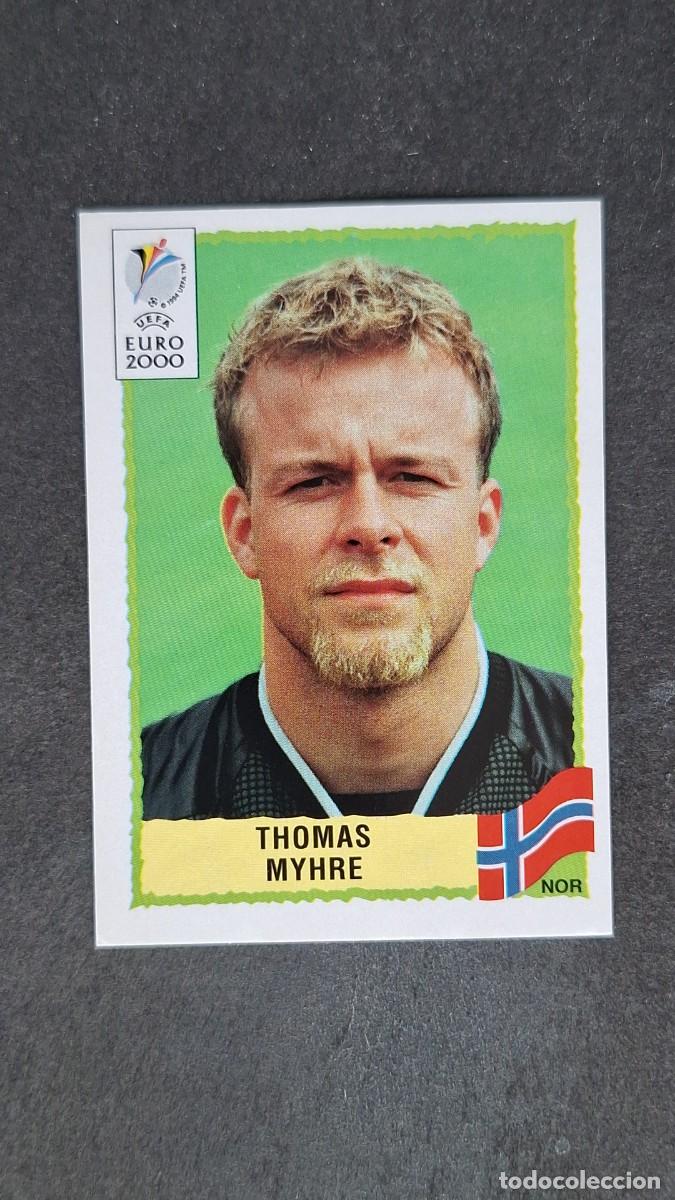 Cromos de F&uacute;tbol: L1 THOMAS MYHRE SELECCION NORUEGA 251 PANINI EUROCOPA 2000 NUNCA PEGADO SIN PEGAR