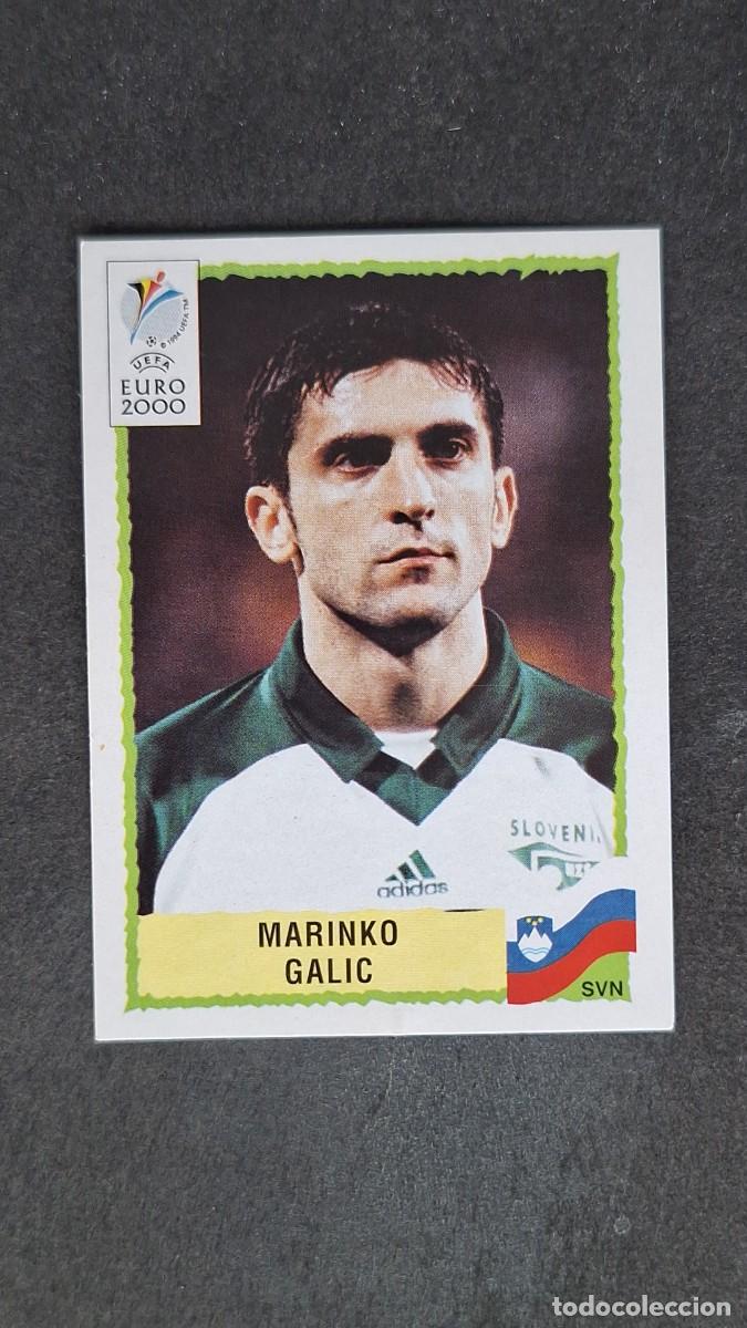 Cromos de F&uacute;tbol: L1 MARINKO GALIC SELECCION ESLOVENIA 256 PANINI EUROCOPA 2000 NUNCA PEGADO SIN PEGAR