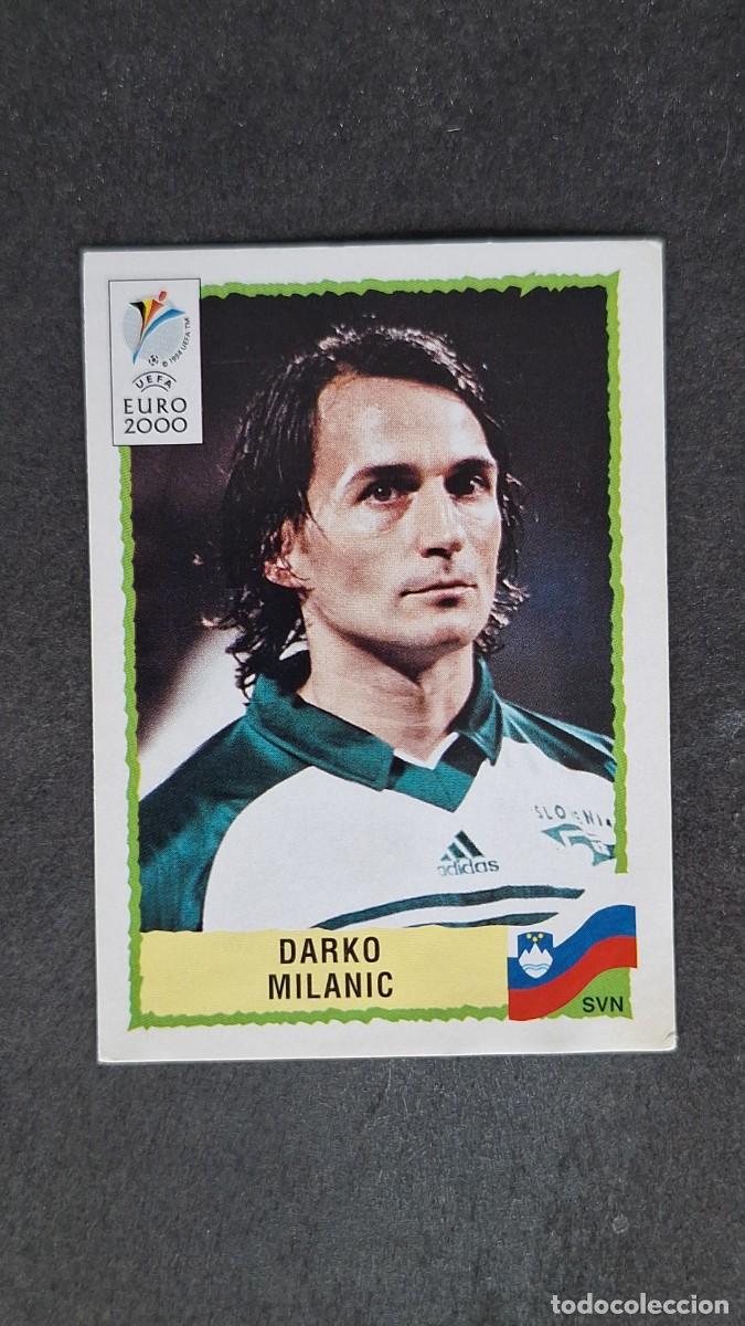 Cromos de F&uacute;tbol: L1 DARKO MILANIC SELECCION ESLOVENIA 258 PANINI EUROCOPA 2000 NUNCA PEGADO SIN PEGAR