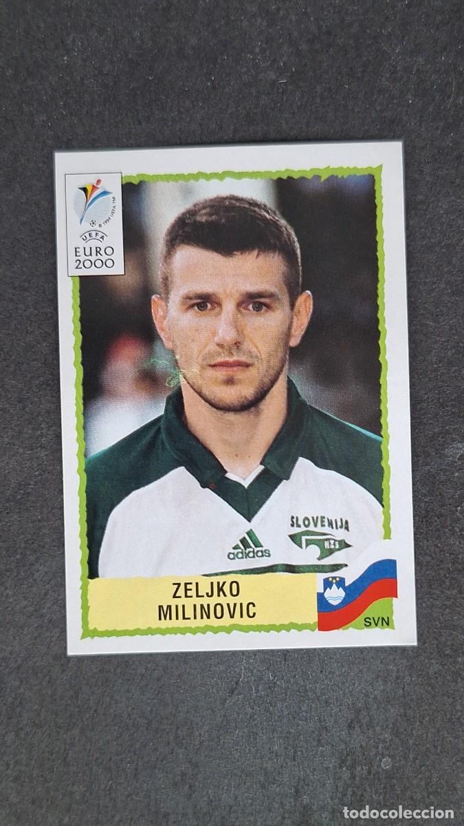 Cromos de F&uacute;tbol: L1 ZELJKO MILINOVIC SELECCION ESLOVENIA 259 PANINI EUROCOPA 2000 NUNCA PEGADO SIN PEGAR