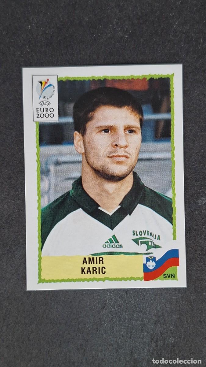 Cromos de F&uacute;tbol: L1 AMIR KARIC SELECCION ESLOVENIA 263 PANINI EUROCOPA 2000 NUNCA PEGADO SIN PEGAR