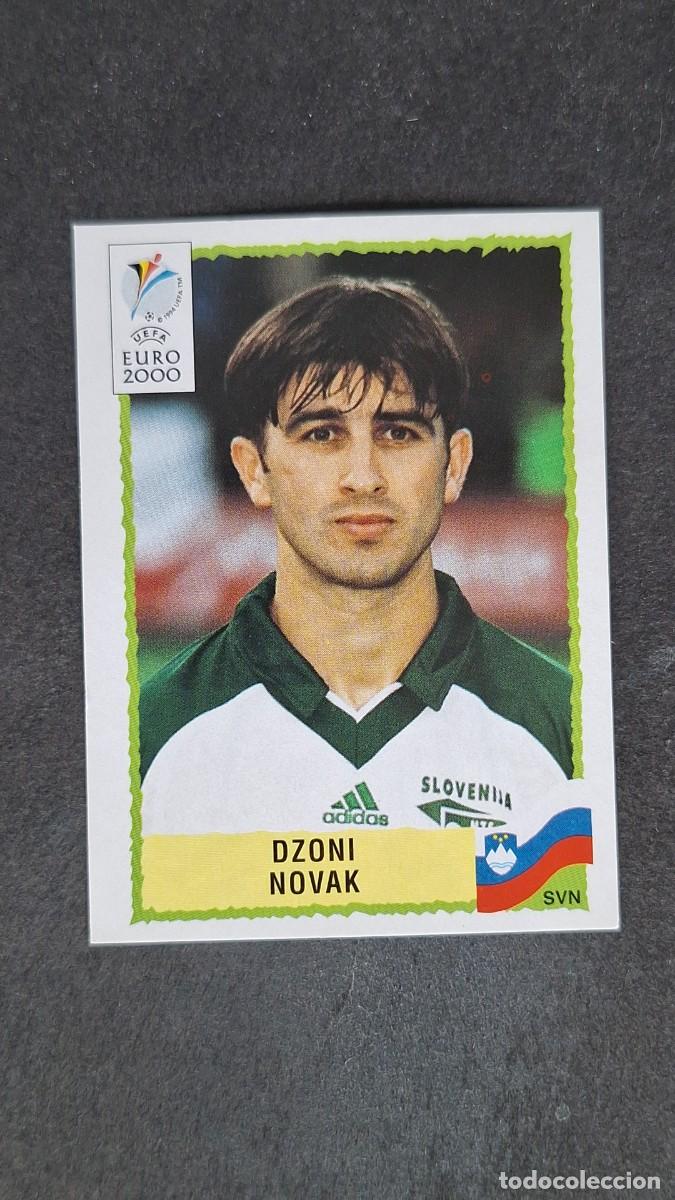 Cromos de F&uacute;tbol: L1 DZONI NOVAK SELECCION ESLOVENIA 264 PANINI EUROCOPA 2000 NUNCA PEGADO SIN PEGAR