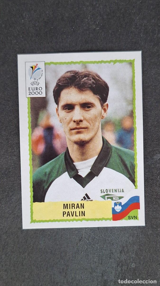 Cromos de F&uacute;tbol: L1 MIRAN PAVLIN SELECCION ESLOVENIA 265 PANINI EUROCOPA 2000 NUNCA PEGADO SIN PEGAR