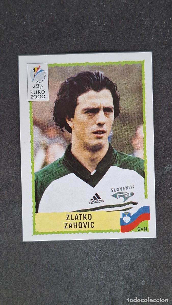Cromos de F&uacute;tbol: L1 ZLATKO ZAHOVIC SELECCION ESLOVENIA 266 PANINI EUROCOPA 2000 NUNCA PEGADO SIN PEGAR