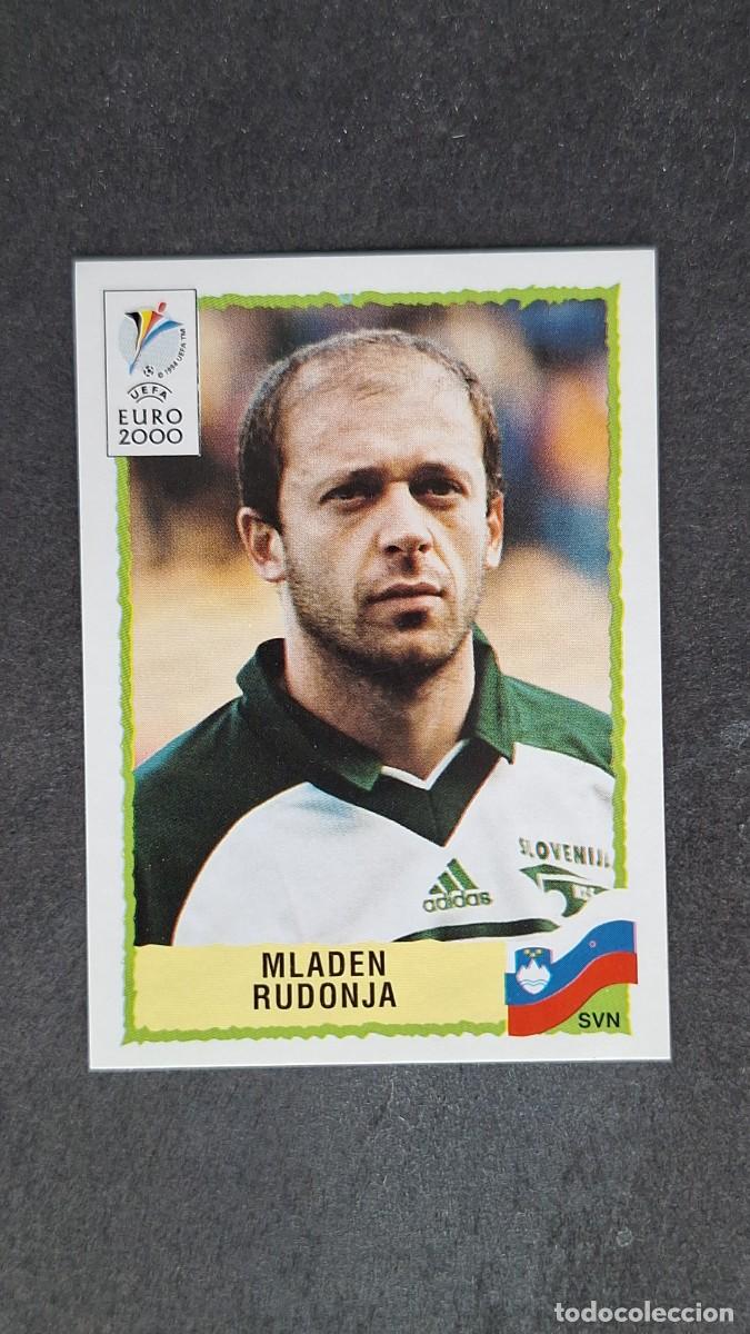 Cromos de F&uacute;tbol: L1 MLADEN RUDONJA SELECCION ESLOVENIA 268 PANINI EUROCOPA 2000 NUNCA PEGADO SIN PEGAR