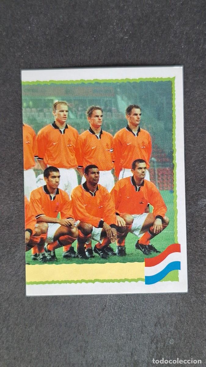 Cromos de F&uacute;tbol: L1 EQUIPO SELECCION HOLANDA 273 PANINI EUROCOPA 2000 NUNCA PEGADO SIN PEGAR
