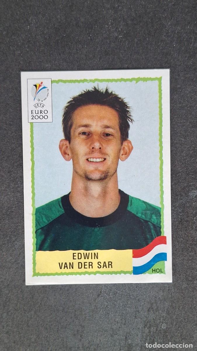Cromos de F&uacute;tbol: L1 EDWIN VAN DER SAR SELECCION HOLANDA 274 PANINI EUROCOPA 2000 NUNCA PEGADO SIN PEGAR