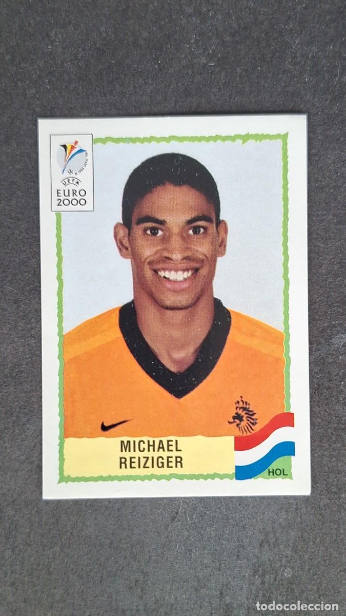 Cromos de F&uacute;tbol: L1 MICHAEL REIZIGER SELECCION HOLANDA 275 PANINI EUROCOPA 2000 NUNCA PEGADO SIN PEGAR