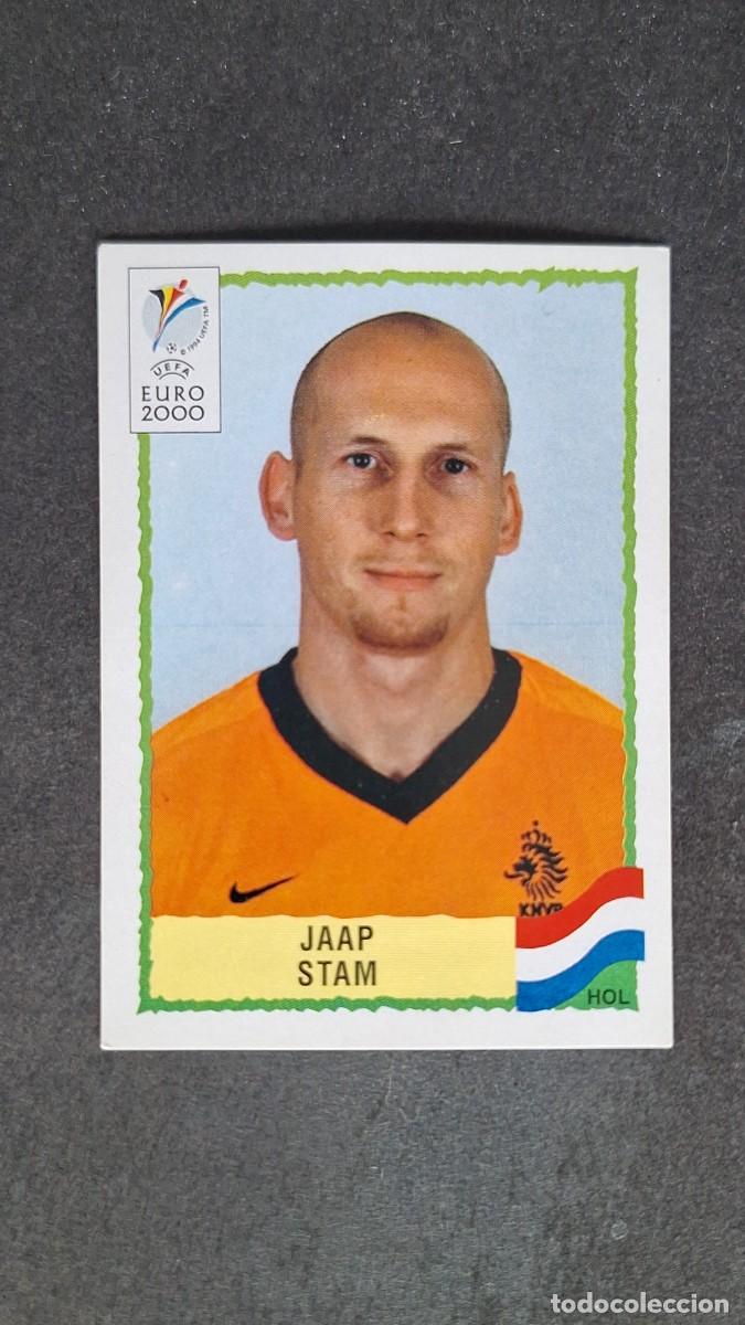 Fu&szlig;ball-Sticker: L1 JAAP STAM SELECCION HOLANDA 277 PANINI EUROCOPA 2000 NUNCA PEGADO SIN PEGAR