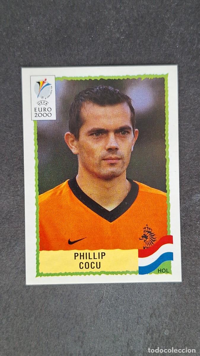 Cromos de F&uacute;tbol: L1 PHILLIP COCU SELECCION HOLANDA 281 PANINI EUROCOPA 2000 NUNCA PEGADO SIN PEGAR
