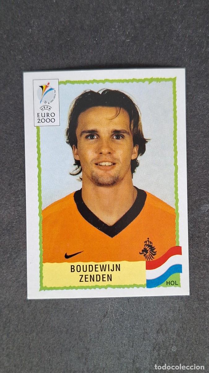 Cromos de F&uacute;tbol: L1 BOUDEWIJN ZENDEN SELECCION HOLANDA 286 PANINI EUROCOPA 2000 NUNCA PEGADO SIN PEGAR
