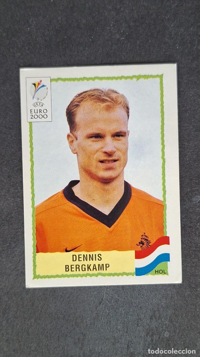 Cromos de F&uacute;tbol: L1 DENNIS BERGKAMP SELECCION HOLANDA 287 PANINI EUROCOPA 2000 NUNCA PEGADO SIN PEGAR