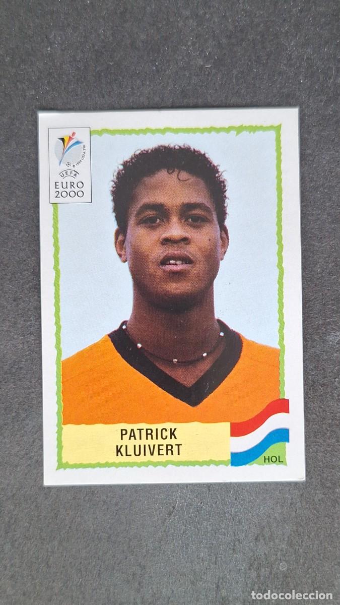 Cromos de F&uacute;tbol: L1 PATRICK KLUIVERT SELECCION HOLANDA 288 PANINI EUROCOPA 2000 NUNCA PEGADO SIN PEGAR
