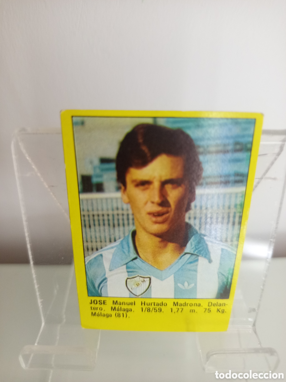 Cromos de F&uacute;tbol: ❇️ CROMO ⚽ JOS&Eacute; M&Aacute;LAGA SUPER F&Uacute;TBOL 84 1984 ROLL&Aacute;N SIN PEGAR ❇️