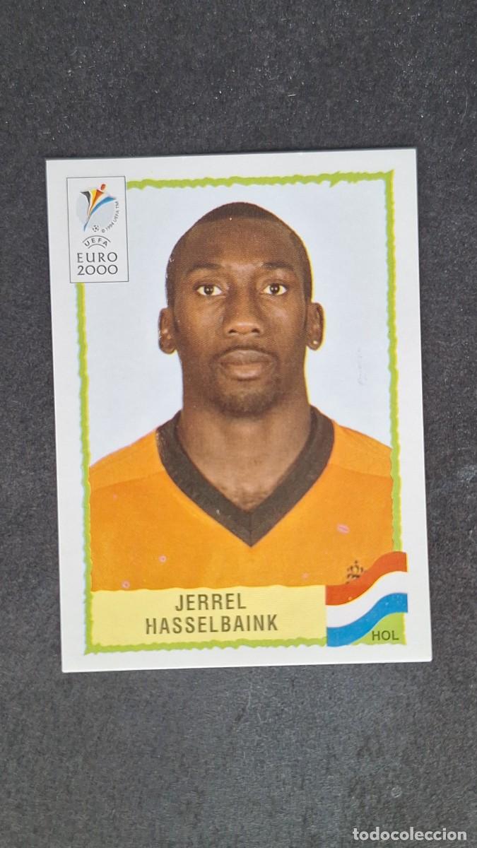 Cromos de F&uacute;tbol: L1 JERREL HASSELBAINK SELECCION HOLANDA 290 PANINI EUROCOPA 2000 NUNCA PEGADO SIN PEGAR
