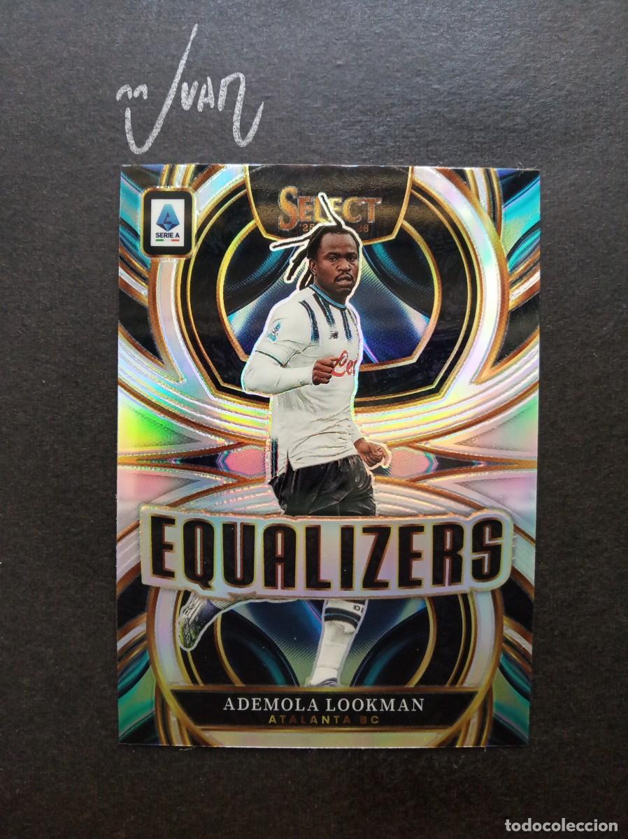Fu&szlig;ball-Sticker: 25 EQUALIZERS PRIZM LOOKMAN ATALANTA ATLETICO MADRID ⚽ PANINI &reg; SELECT SERIE A 2025 2026 25 26 NUEVO