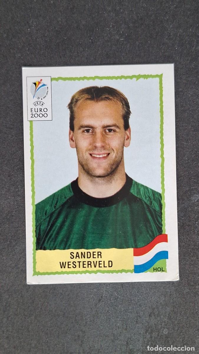 Fu&szlig;ball-Sticker: L1 SANDER WESTERVELD SELECCION HOLANDA 293 PANINI EUROCOPA 2000 NUNCA PEGADO SIN PEGAR