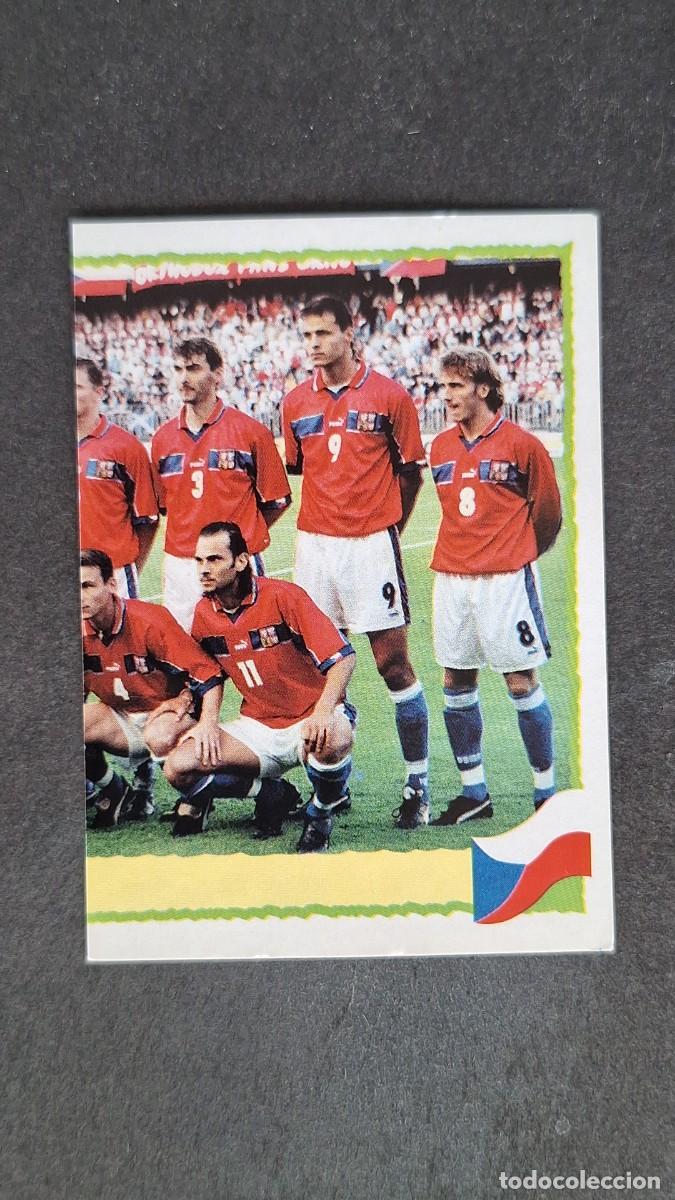 Fu&szlig;ball-Sticker: L1 EQUIPO SELECCION REPUBLICA CHECA 296 PANINI EUROCOPA 2000 NUNCA PEGADO SIN PEGAR