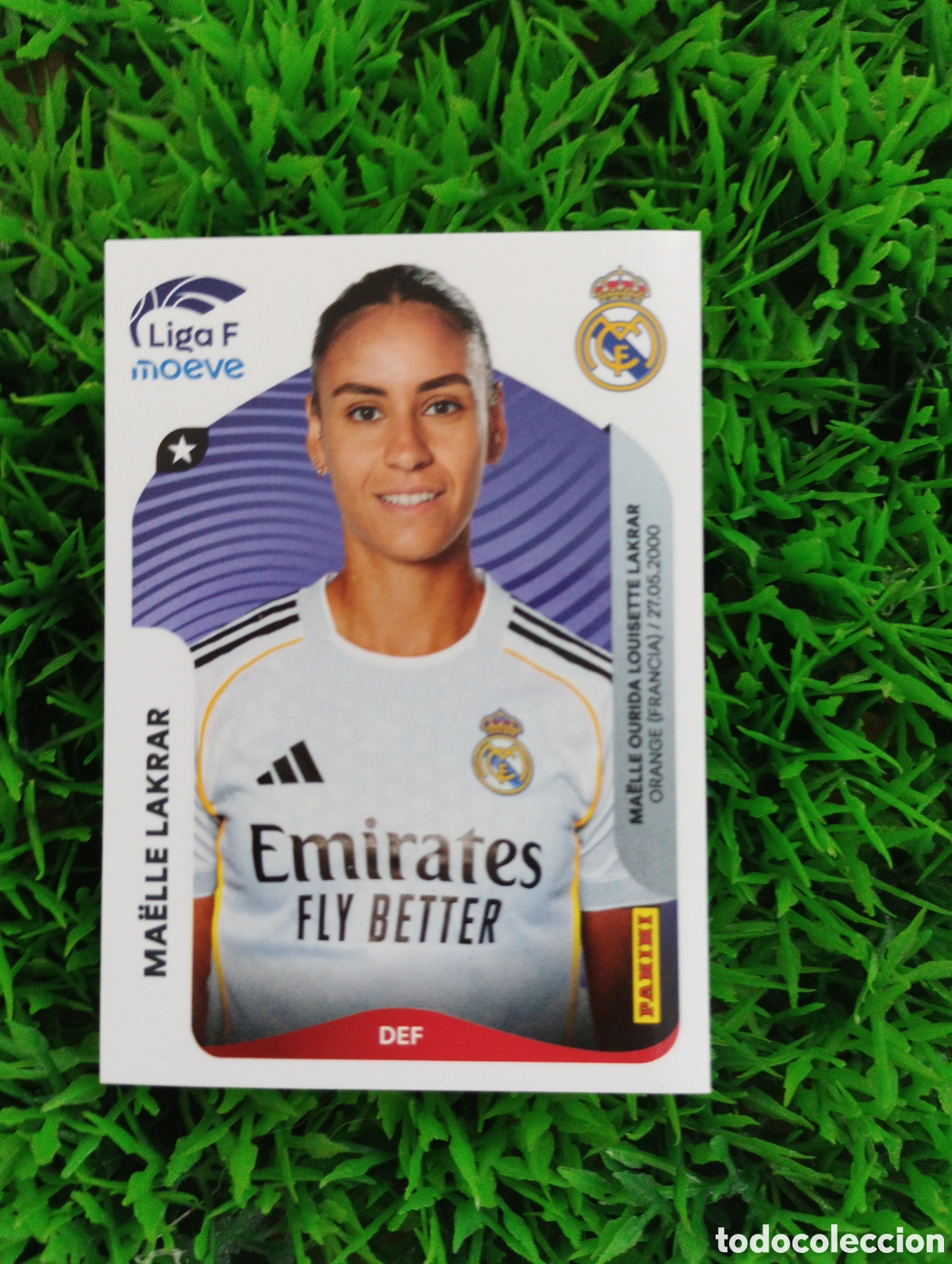 Fu&szlig;ball-Sticker: Maelle Lakrar Real Madrid Liga Femenina 25-26 # 269
