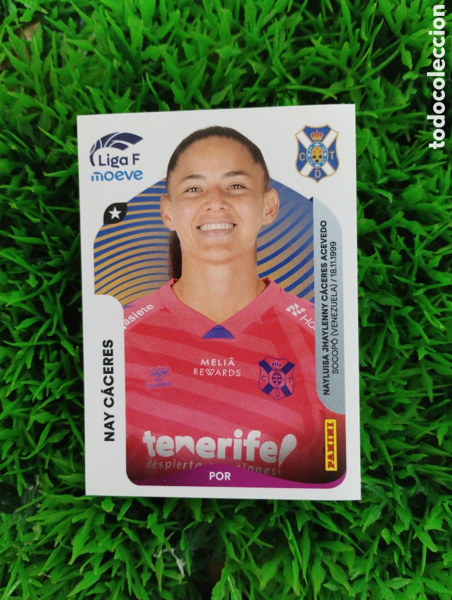 Cromos de Futebol: Nay Caceres Tenerife Liga Femenina 25-26 # 105