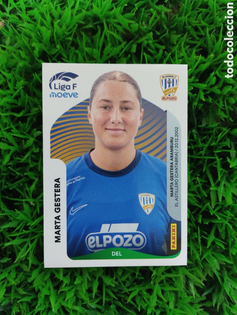 Fu&szlig;ball-Sticker: Marta Gestera Alhama El Pozo Liga Femenina 25-26 # 19B
