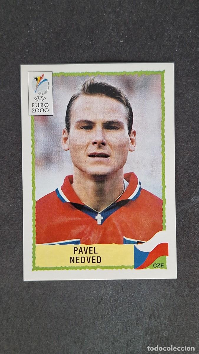 Cromos de F&uacute;tbol: L1 PAVEL NEDVED SELECCION REPUBLICA CHECA 307 PANINI EUROCOPA 2000 NUNCA PEGADO SIN PEGAR