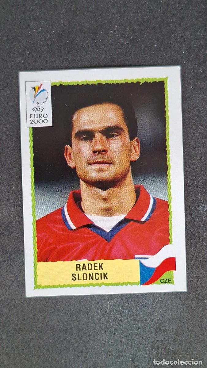 Cromos de F&uacute;tbol: L1 RADEK SLONCIK SELECCION REPUBLICA CHECA 310 PANINI EUROCOPA 2000 NUNCA PEGADO SIN PEGAR